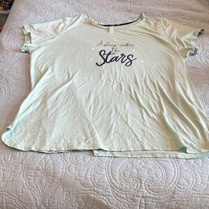 Cacique Light Green 'Asleep Under the Stars' Tee